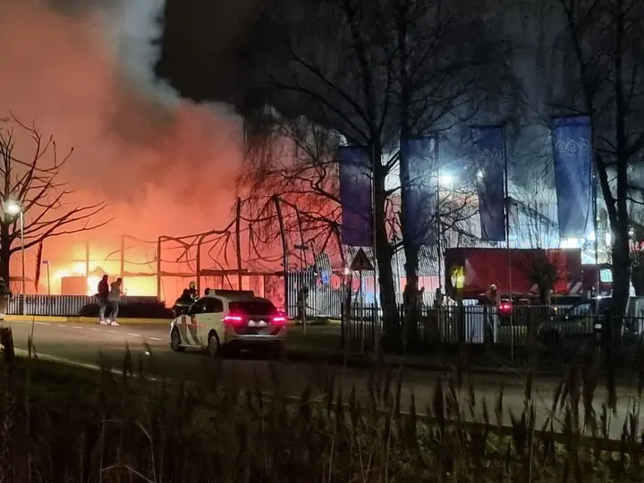 Zeer grote brand Waalwijk