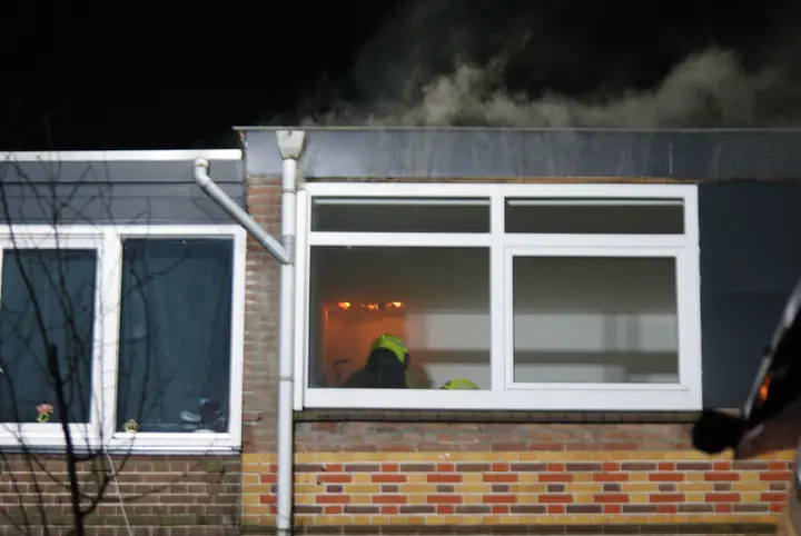 Brandweerman gewond brand Zutphen