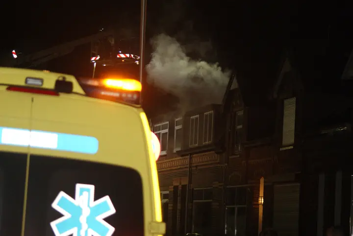 Brandweerman gewond brand Zutphen