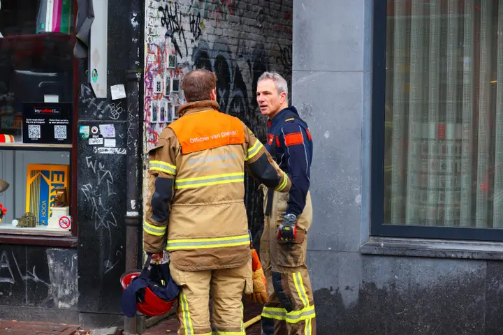Man overleden na woningbrand Amsterdam