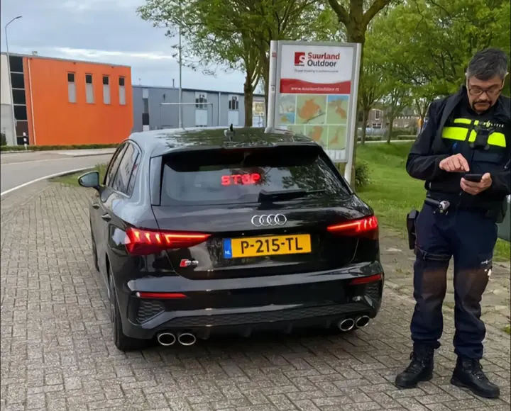 politie audi s3 sportback