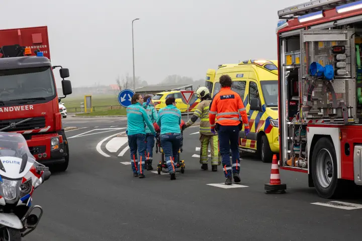 Zwaargewonde ongeval Nieuwerbrug aan den Rijn