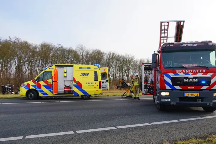  na ongeval op A6 bij Nagele