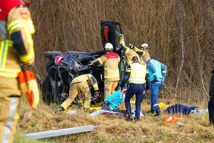  na ongeval op A6 bij Nagele