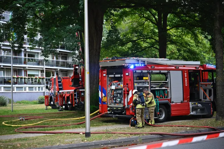 Brand flatgebouw Enschede