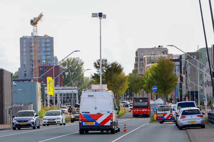 Aanrijding lijnbus Amsterdam