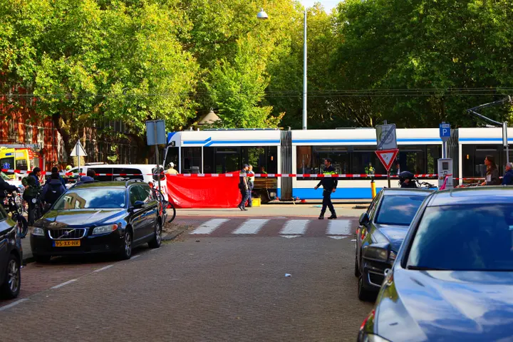 Aanrijding tram Amsterdam1