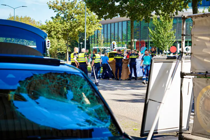Fietser aangereden Leiden