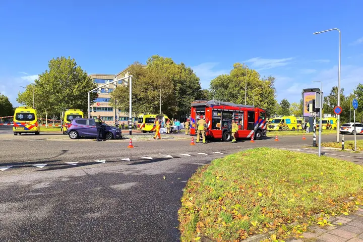 Ongeluk na achtervolging Zwolle