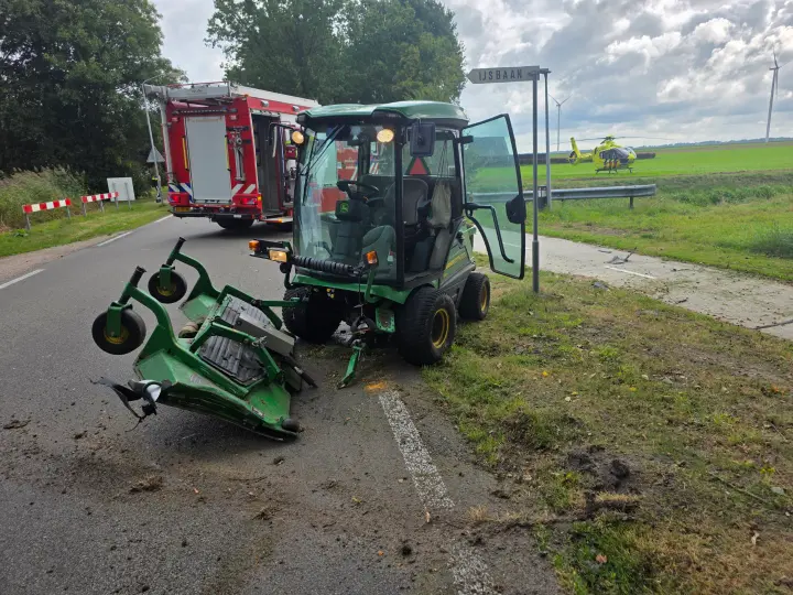 Ongeval Drenthe Maaimachine