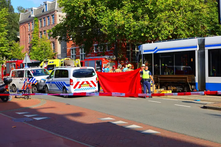 Aanrijding tram Amsterdam1