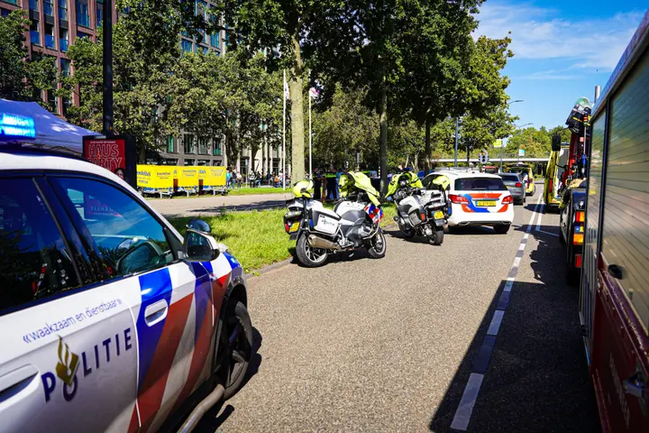 Fietser aangereden Leiden