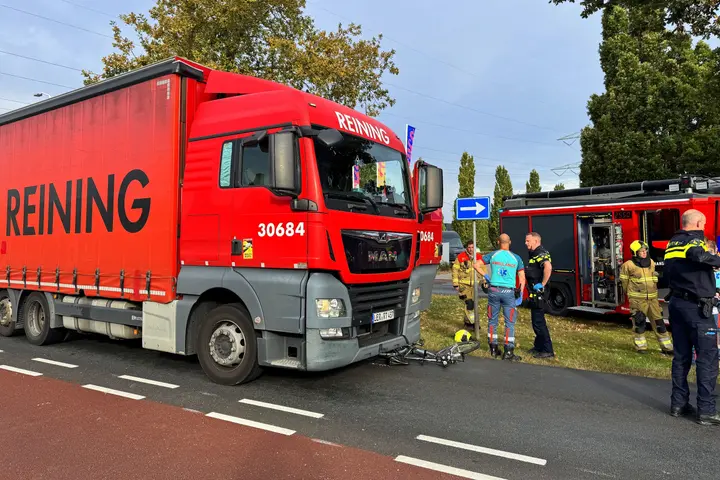 Dodelijk ongeval vrachwagen Uden
