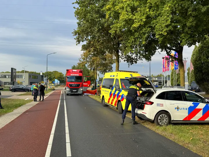 Dodelijk ongeval vrachwagen Uden