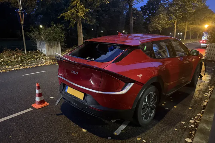 Kia crasht Gouda