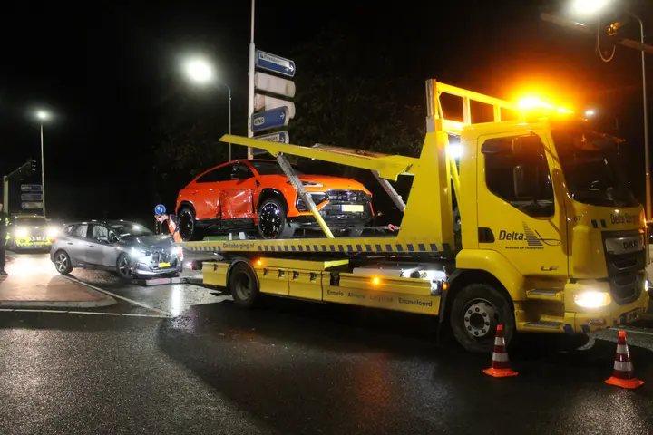 Lamborghini Urus crasht Lelystad