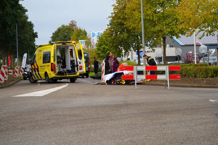 motorrijdster onderuit1