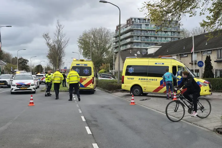 ongeval auto fietser katwijk1