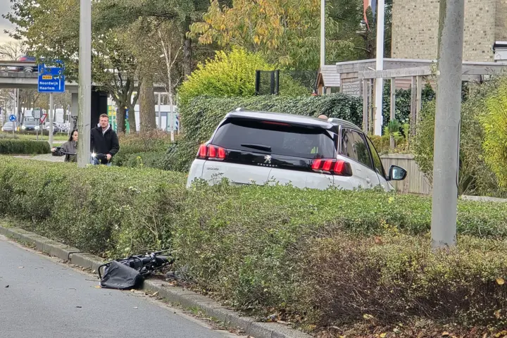 ongeval auto fietser katwijk4