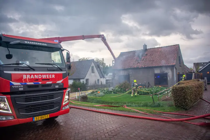 woningbrand in Zuilichem