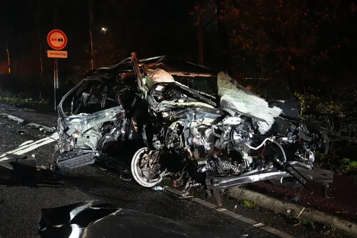 man crasht boom oosterhoutjpg
