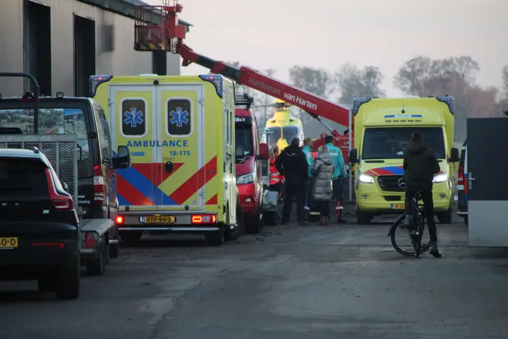 Man zwaargewond na val Giessenburg