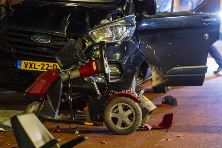 Ongeval Scootmobiel Tilburg