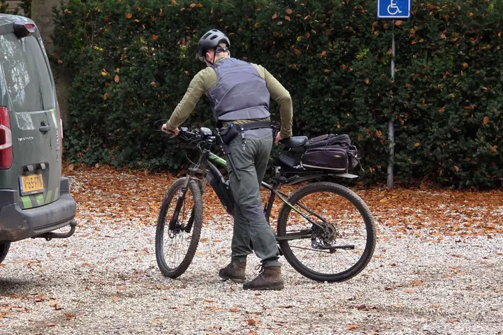 Zoekactie bosgebied Ede