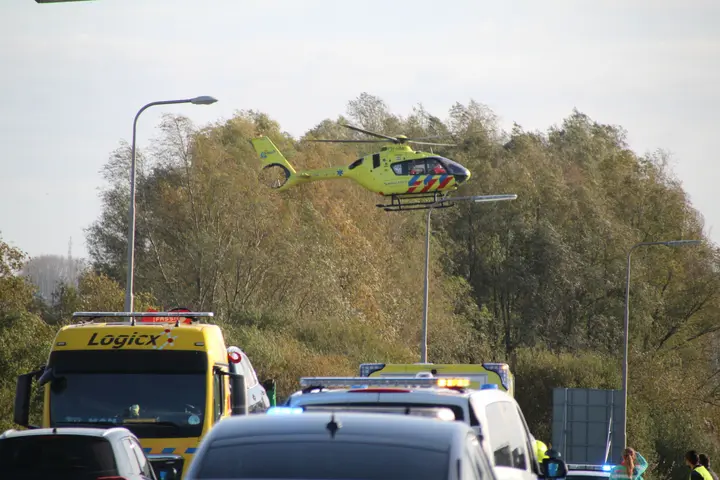 Zwaar ongeval motor Gorinchem