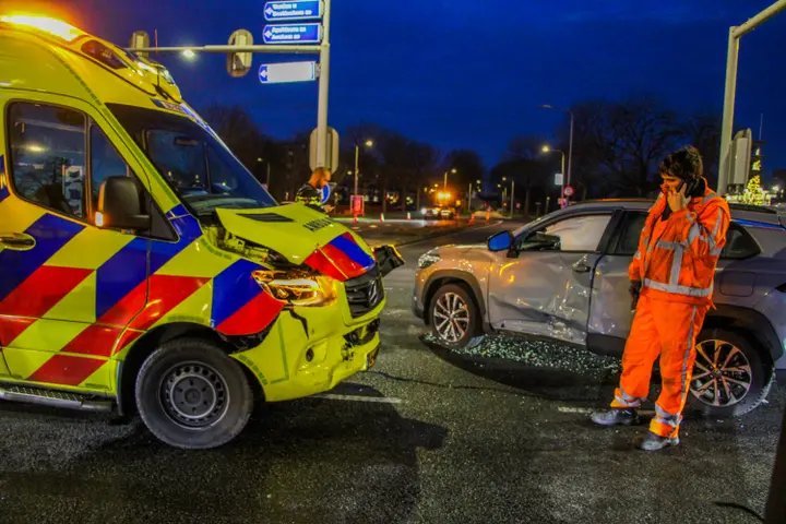 Aanrijding ambulance Zutphen