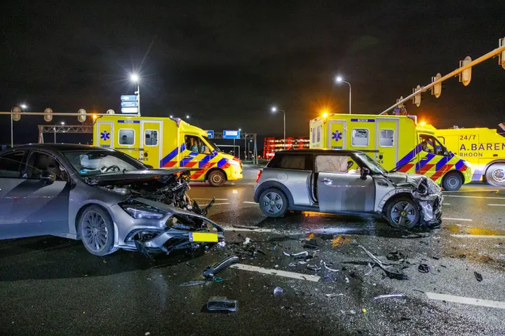 Ongeval A15 Barendrecht