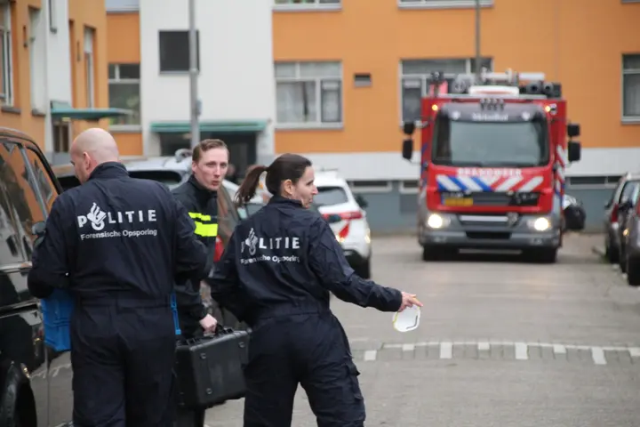 Overleden persoon brand Rotterdam