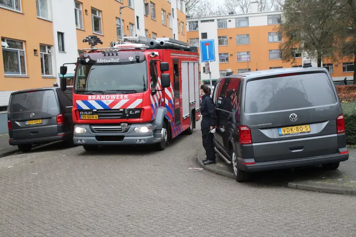 Overleden persoon brand Rotterdam