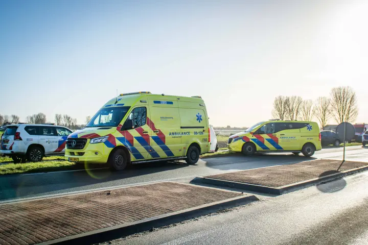 Overleden persoon fietspad