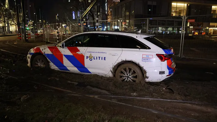 Audi vast in Rotterdam