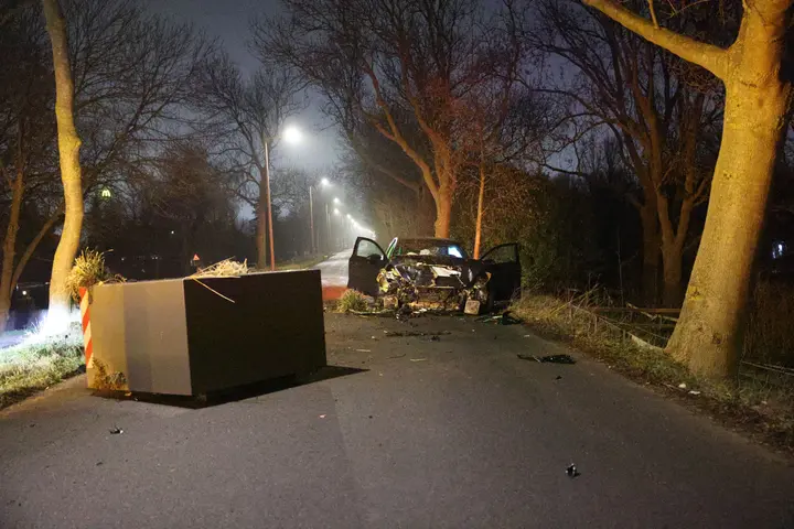 eenzijdig ongeval Rotterdam