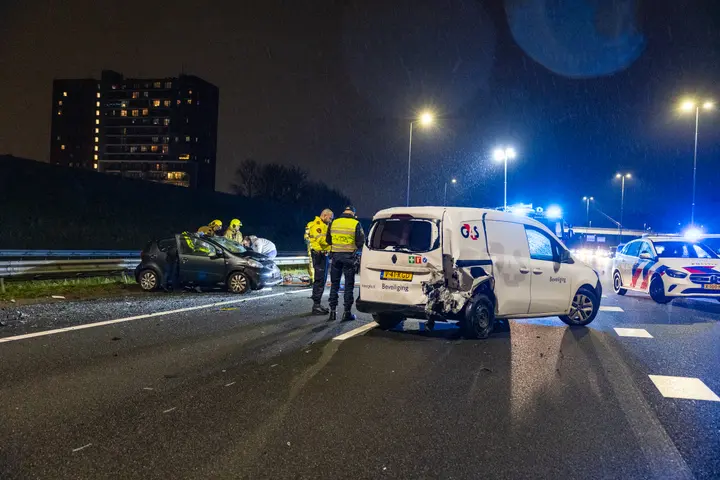 Ongeval a16 Ridderkerk