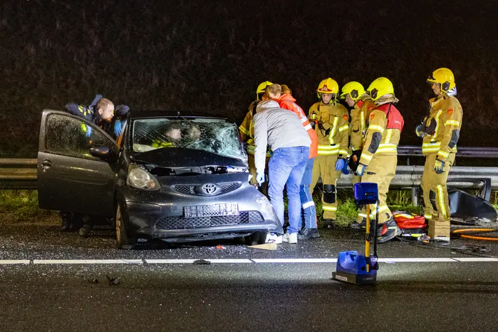 Ongeval a16 Ridderkerk