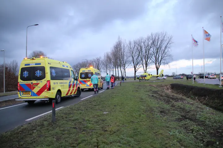 Fietser zwaargewond Vuren