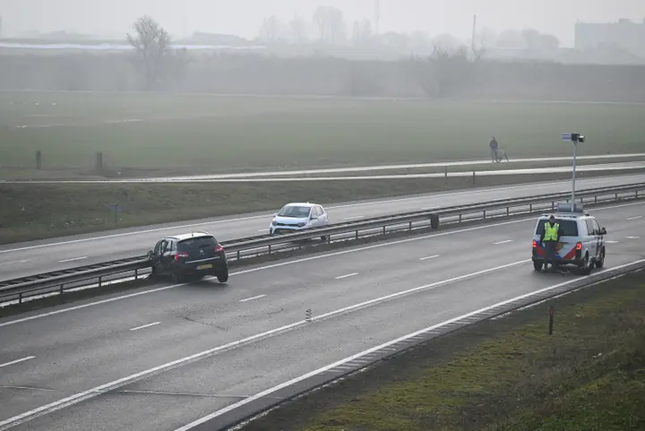 Man overleden na aanrijding door politieauto, De Heak - N31 L 43,3 in Leeuwarden
