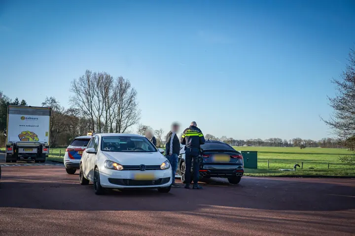 Audi beschadigd Ureterp