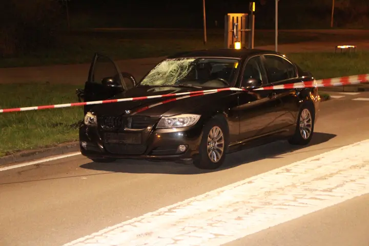 Ongeval Dordrecht fatbike auto