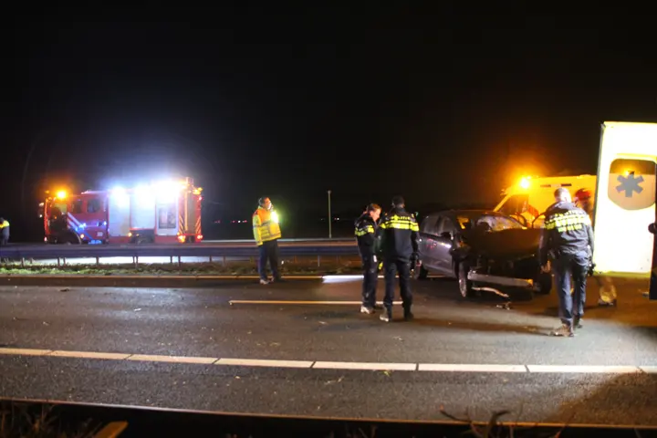 Ongeval A27 Nieuwendijk