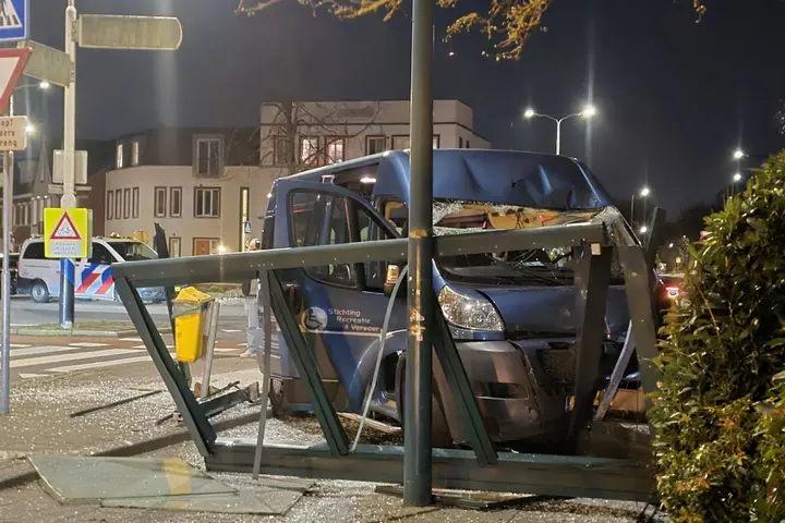 Ongeval Oegstgeest rolstoelbus