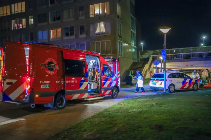 Persoon ter water Amsterdam