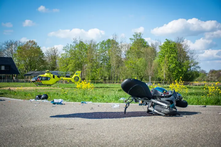 verkeersongeval in Bruchem