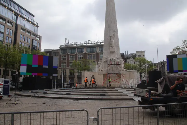 Monument beklad De Dam