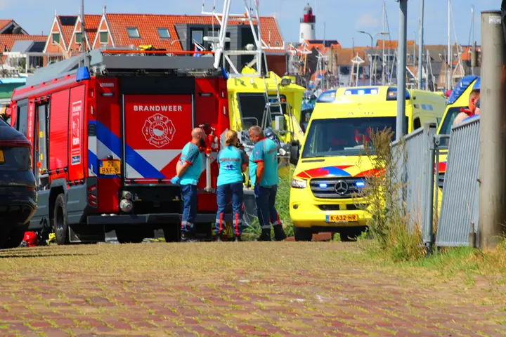 Explosie boot Urk