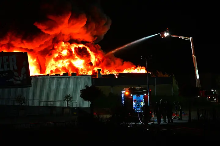 Brand bowlingbaan Leeuwarden