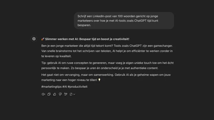 betere prompt schrijven chatgpt